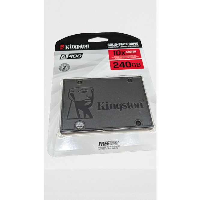 金士頓 Kingston A400 240GB SATA-3 2.5吋 SSD固態硬碟