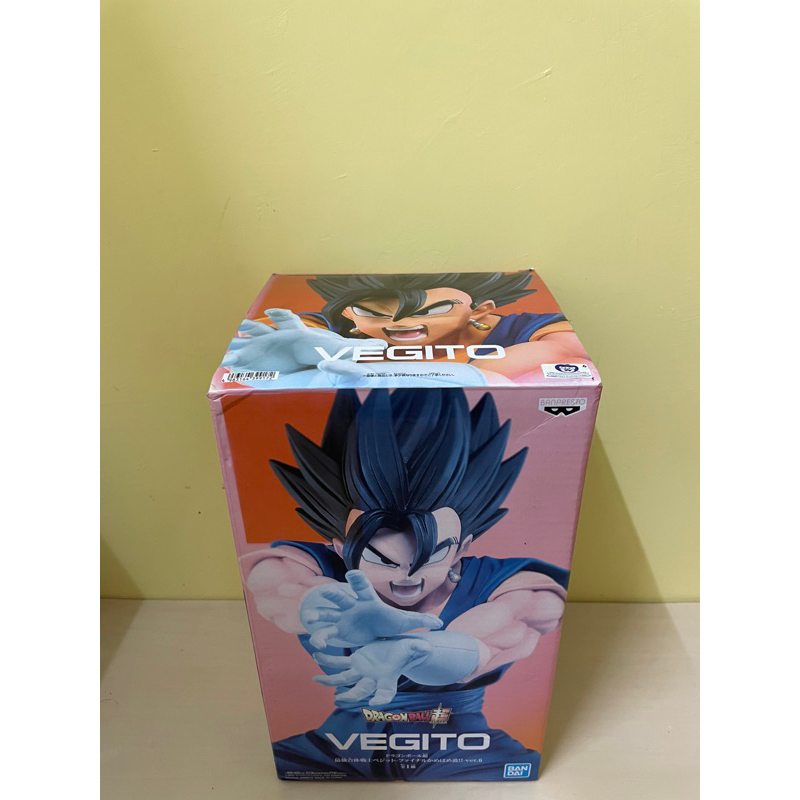 代理 白證 景品 七龍珠 七龍珠超 最強合體戰士 VEGITO 貝吉特 最終龜派氣功波 Ver.6 黑髮