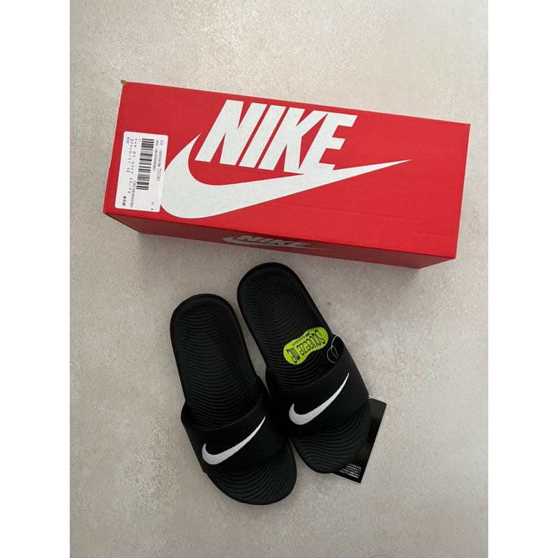 ⭕️特價⭕️ 正貨 Nike kawa slide 819352 001 軟底 拖鞋 涼鞋 海灘鞋 中童 大童 兒童