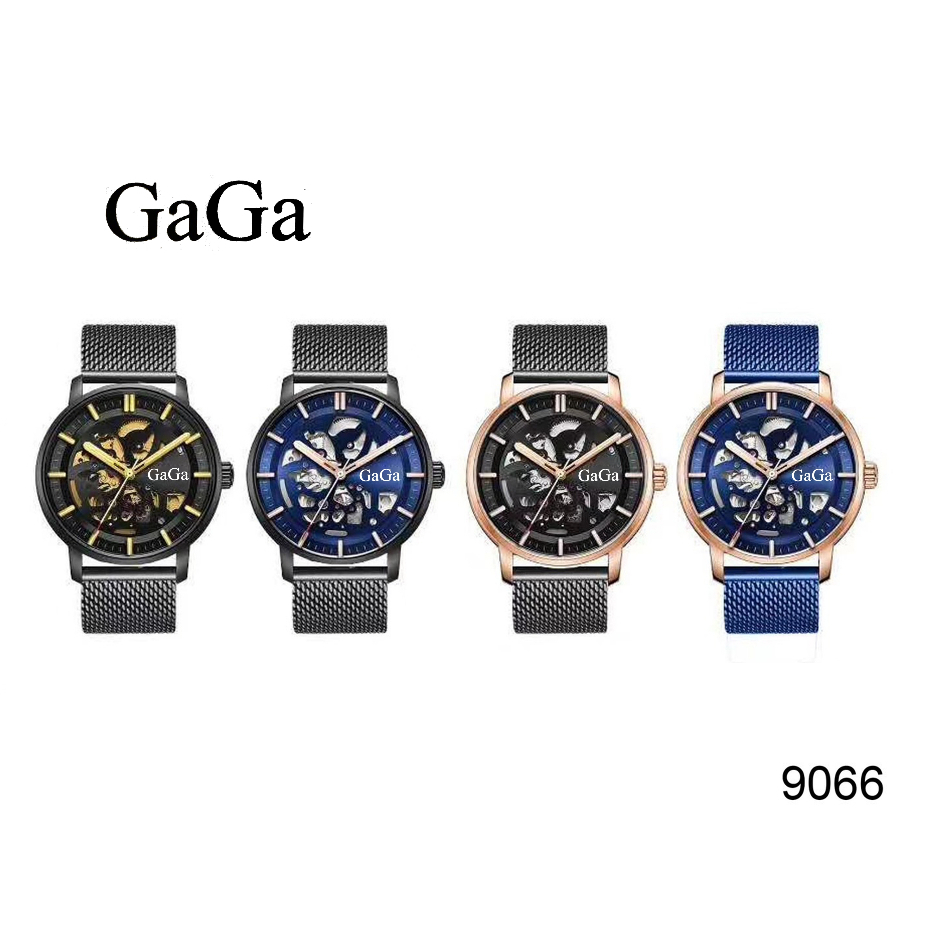 GaGa品味自動時尚鏤空機械錶9066 鏤空機械錶 機械錶 時尚鏤空 時尚潮流 鏤空錶 機械自動錶 鏤空設計 潮流時尚