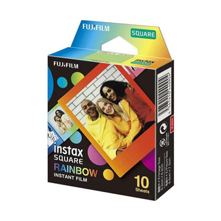 【電玩批發商】富士 FUJIFILM 拍立得底片 SQUARE 底片 彩虹 RAINBOW 拍立得膠片 即可拍 已過期