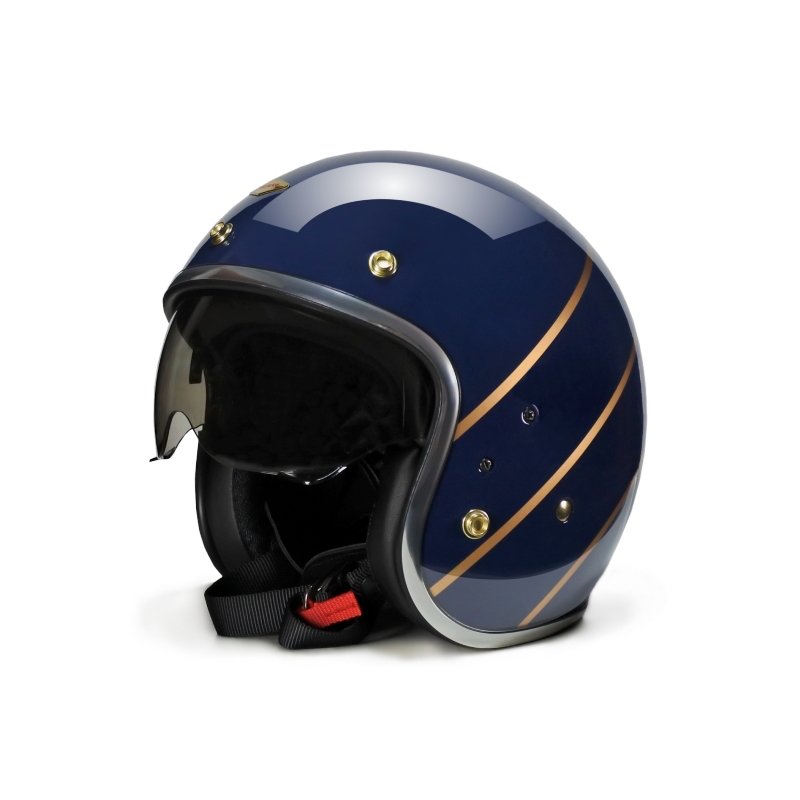 Feture Helmet 飛喬安全帽品 Andres 安德斯 亮光英國藍 安全帽