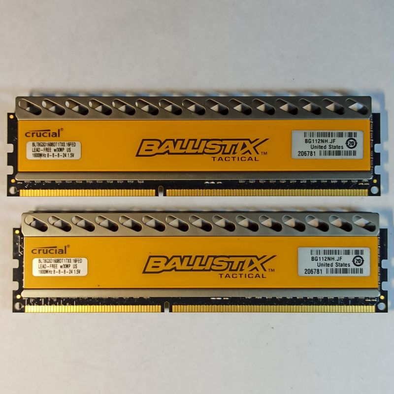 美光crucial 8g DDR3 1333桌機用記憶體