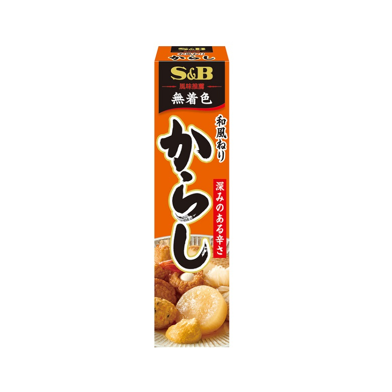 現貨 新包裝 日本 S&amp;B SB 愛思必 和風黃芥末醬 黃芥末醬 38g