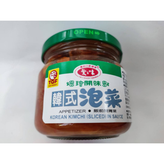 愛之味 韓式泡菜 珍開味 飯前開胃菜 (190克)