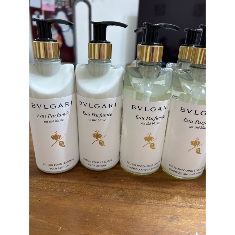 BVLGARI 寶格麗 300ml 白茶 綠茶 身體乳液 洗髮精 沐浴乳 全新正品現貨