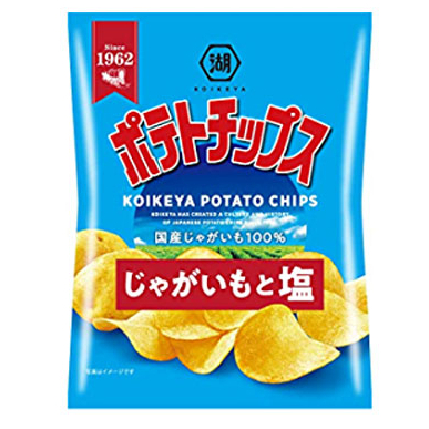 日本  KOIKEYA  湖池屋 洋芋片 系列  鹽味 海苔  海苔醬油  雞汁 大蒜