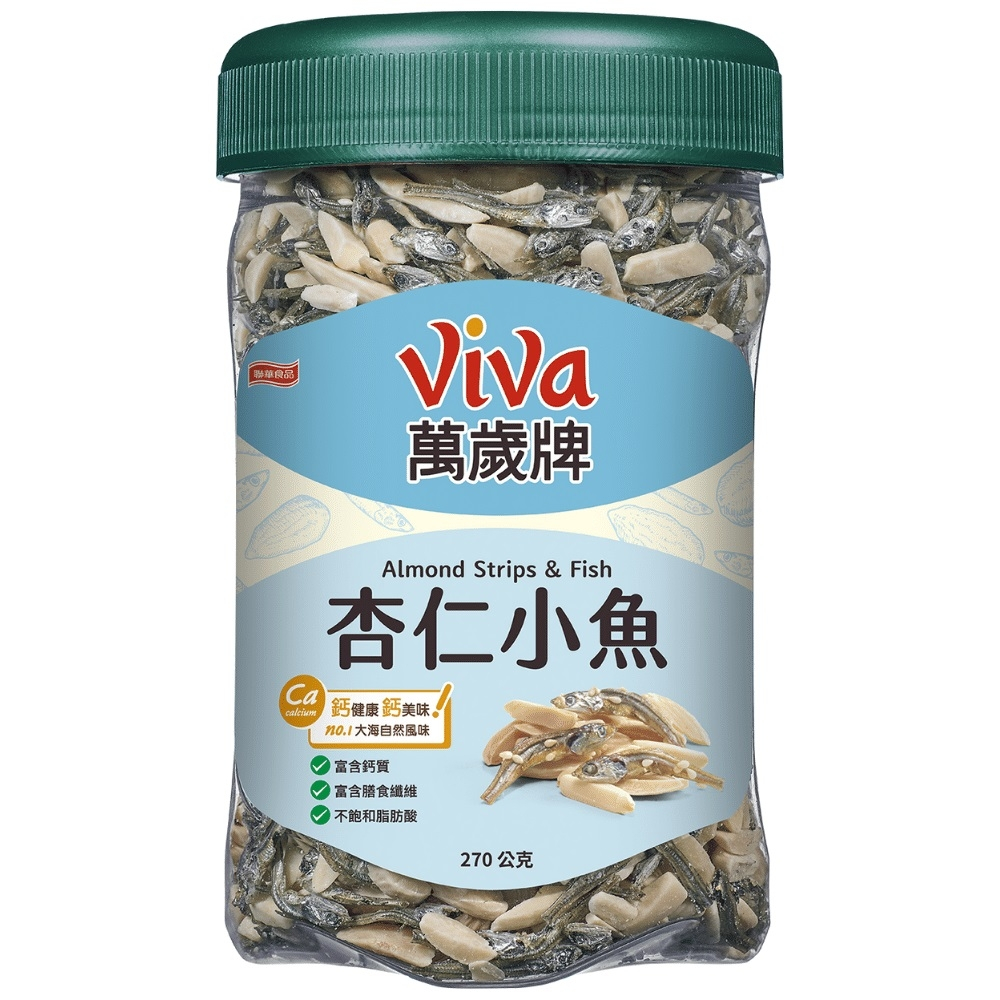 VIVA萬歲牌-綜合纖果/杏仁小魚/珍味雙果/香酥腰果/蜜汁腰果