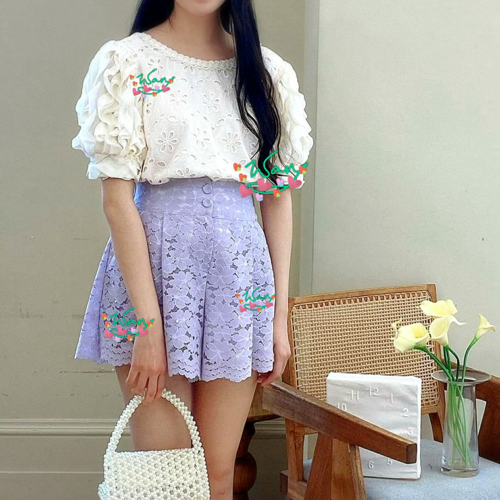 全新  正韓  YARD  蕾絲 褲裙