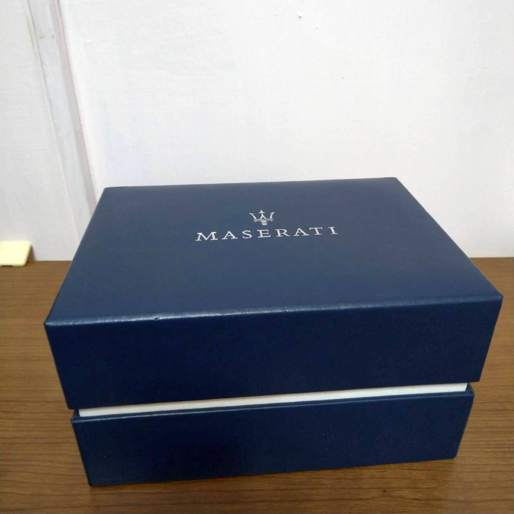 Maserati 皮質錶盒 瑪莎拉蒂 空盒