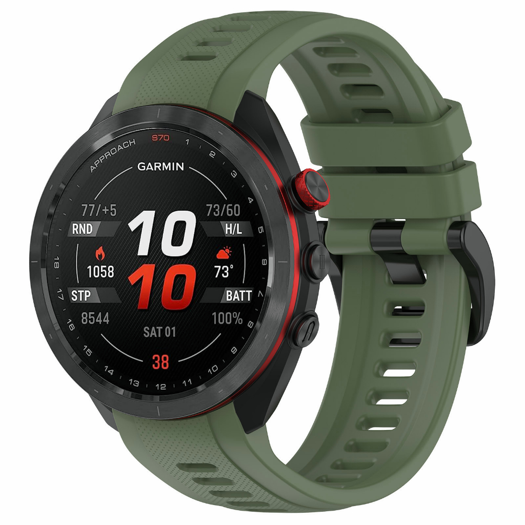 佳明 Garmin Approach S70 錶帶 矽膠錶帶 官網同款錶帶 快拆 防水 替換腕帶 42mm 47mm