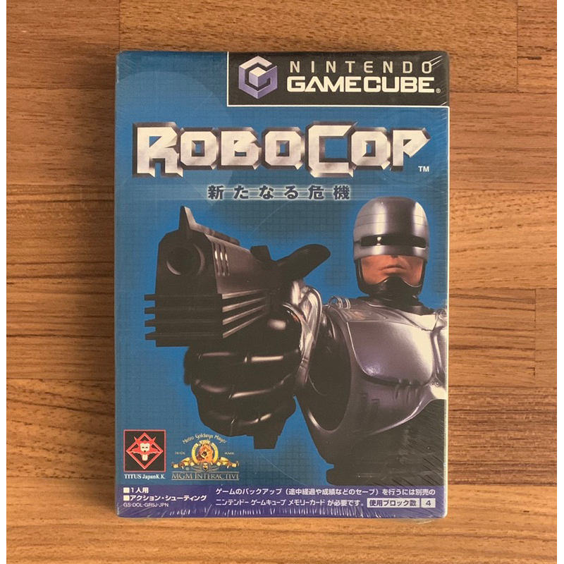 NGC 機器戰警 新的危機 Robocop 正版遊戲片 原版光碟 GC Gamecube 任天堂 日版 Wii適用