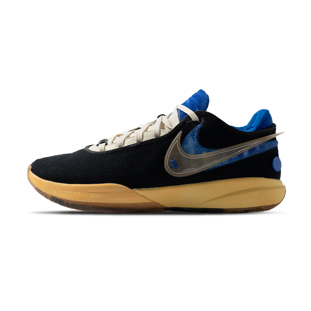 Nike LeBron 20 UN EP 男 黑黃 籃球 LBJ 小皇帝 雙勾 運動 籃球鞋 FN0942-001