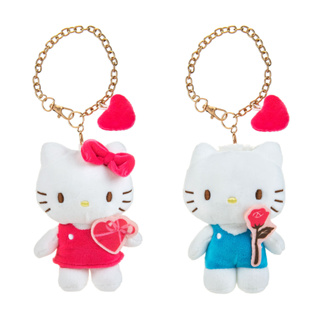 Sanrio 三麗鷗 情人節系列 絨毛吊飾兩入組 HELLO KITTY & DEAR DANIEL RD00895