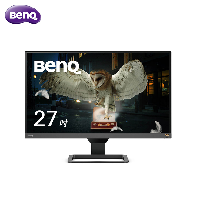 BENQ 27型 2K HDRi 類瞳孔護眼螢幕 光智慧 不閃屏 低藍光 EW2780Q