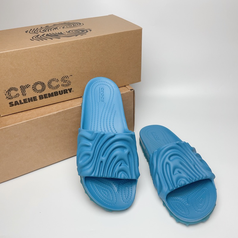 全新🔥Salehe Bembury x Crocs Pollex Slide卡駱馳聯名款指紋鞋 居家拖鞋 脫鞋