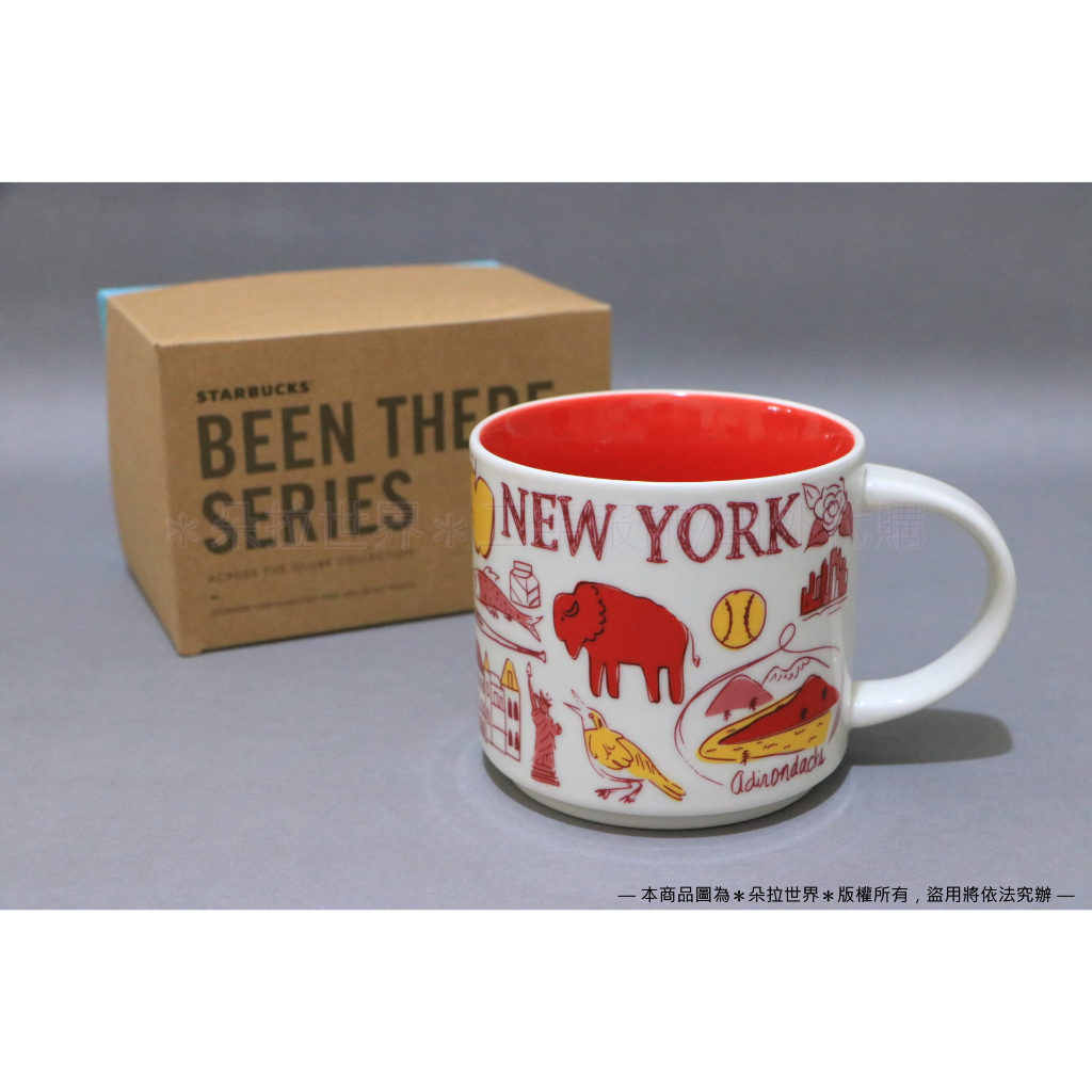⦿ 紐約 New York 》星巴克 STARBUCKS 城市馬克杯 咖啡杯 BTS系列 美國 414ml