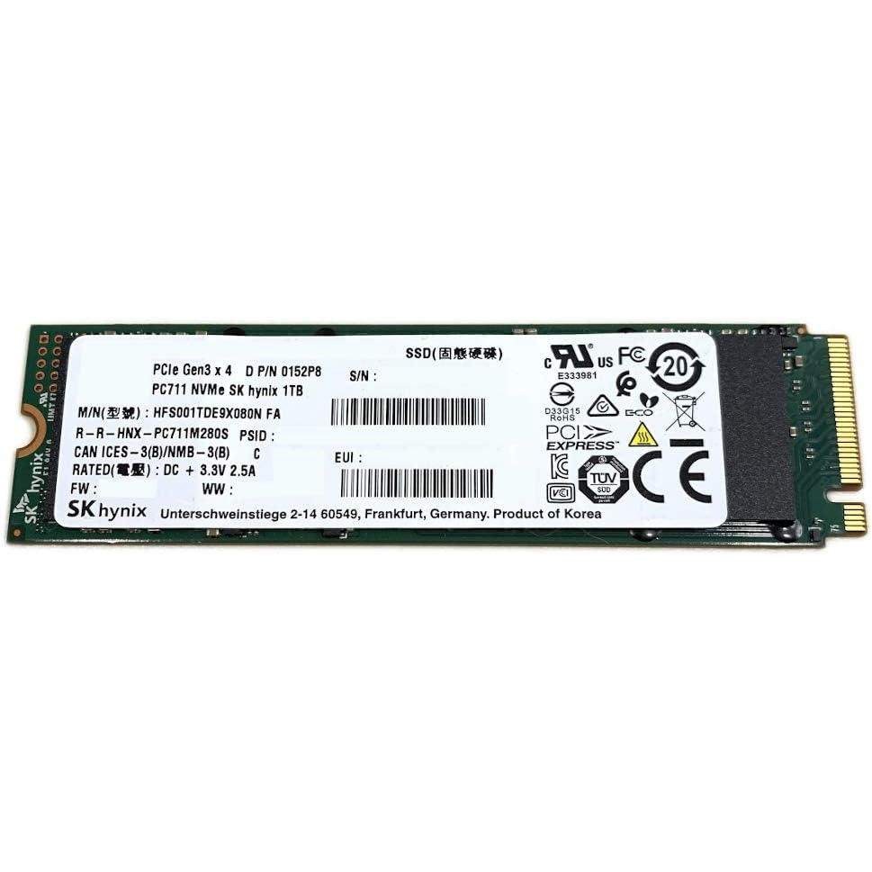 【SK】SSD 1TB NVMe PC711(拆封新品)