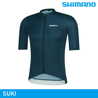 SHIMANO SUKI 短袖車衣 / 海軍藍 (男車衣 自行車衣)