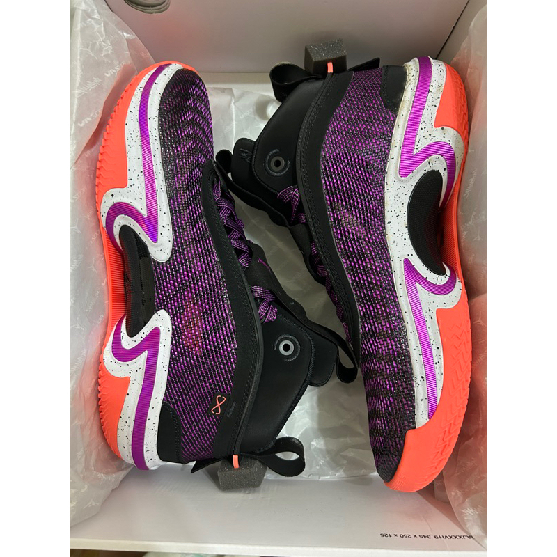Air Jordan 36 XXXVI AJ36 First Light 首發配色 閃電紫 亮橘 XDR耐磨實戰籃球鞋