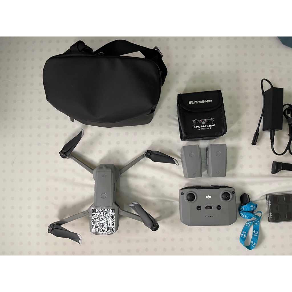 Dji air 2 暢飛套裝 3電＋Freewell ND濾鏡組+ND濾鏡組＋ 超多贈品 可換 insta360 1英吋