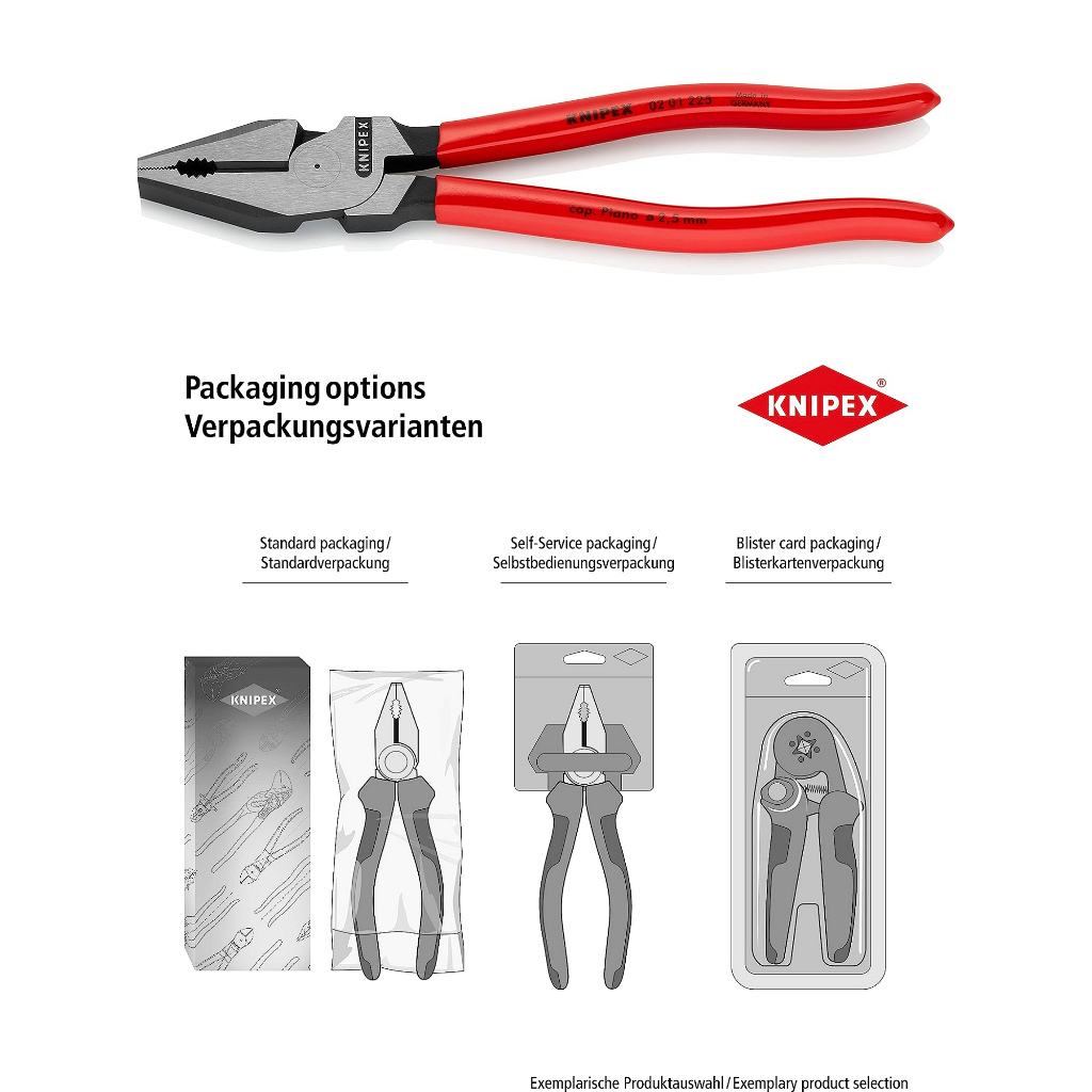 含稅 德國🇩🇪 外匯嚴選 Knipex 0201225SB 9" 鋼絲鉗