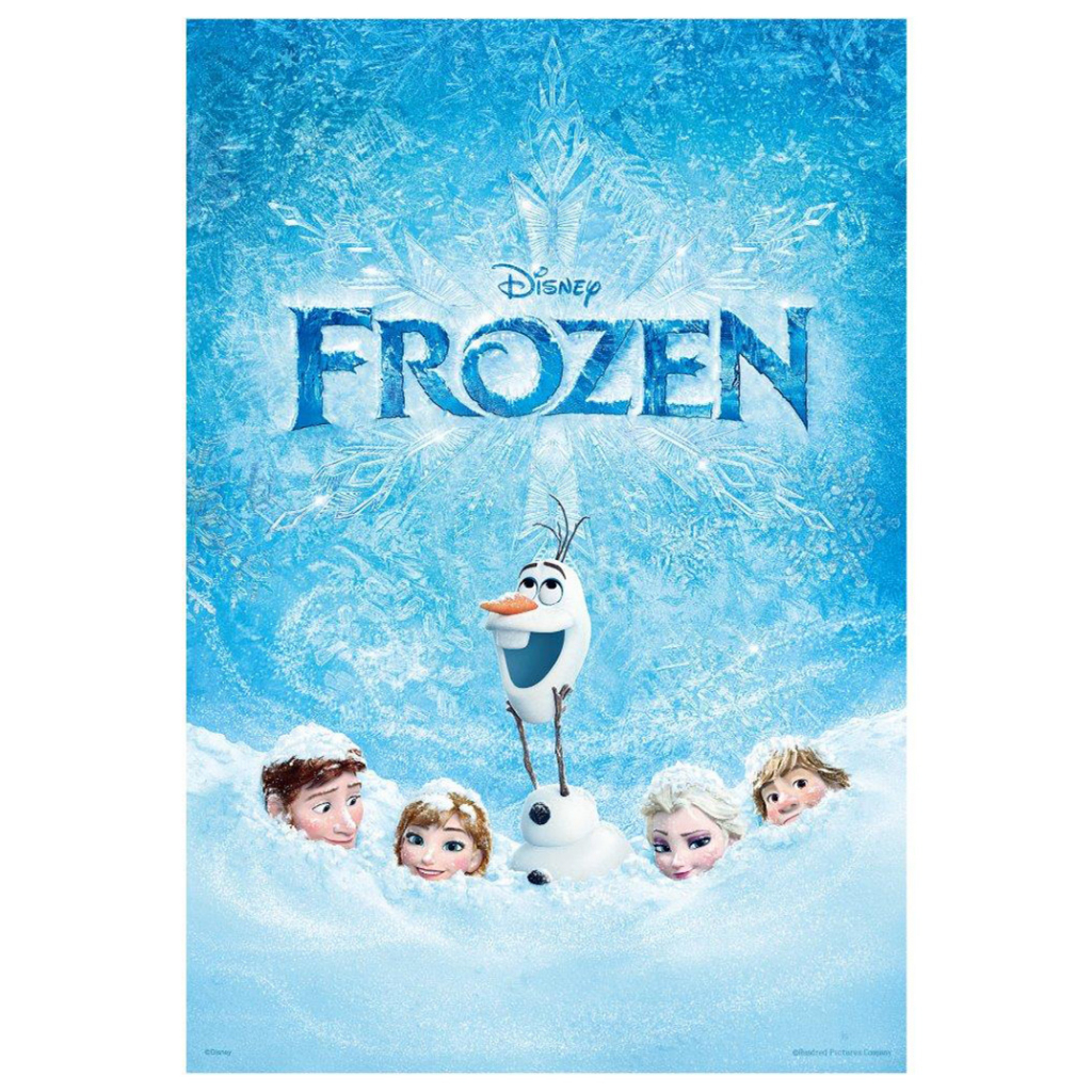 Frozen【典藏海報系列】冰雪奇緣(1)拼圖300片