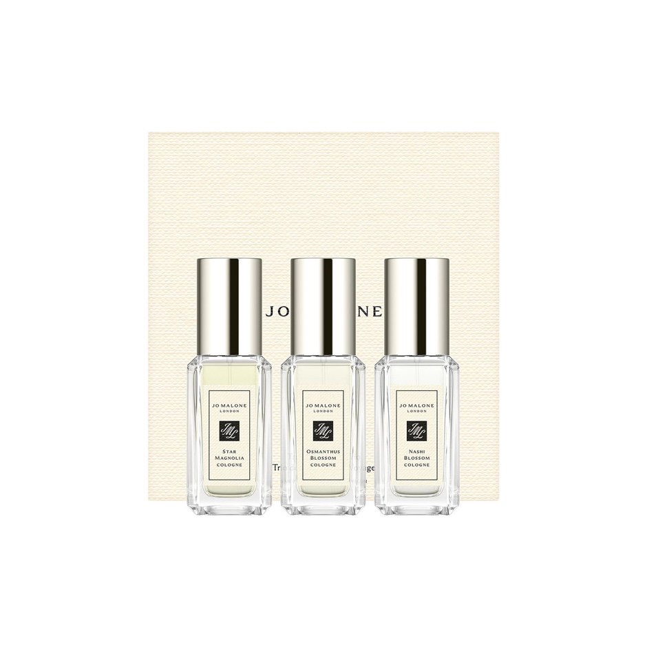 全新免稅店帶回 Jo Malone 9ml 3瓶入禮盒 桂花、水梨花、星玉蘭2023 東方花園系列糅香旅行組 聖誕禮物