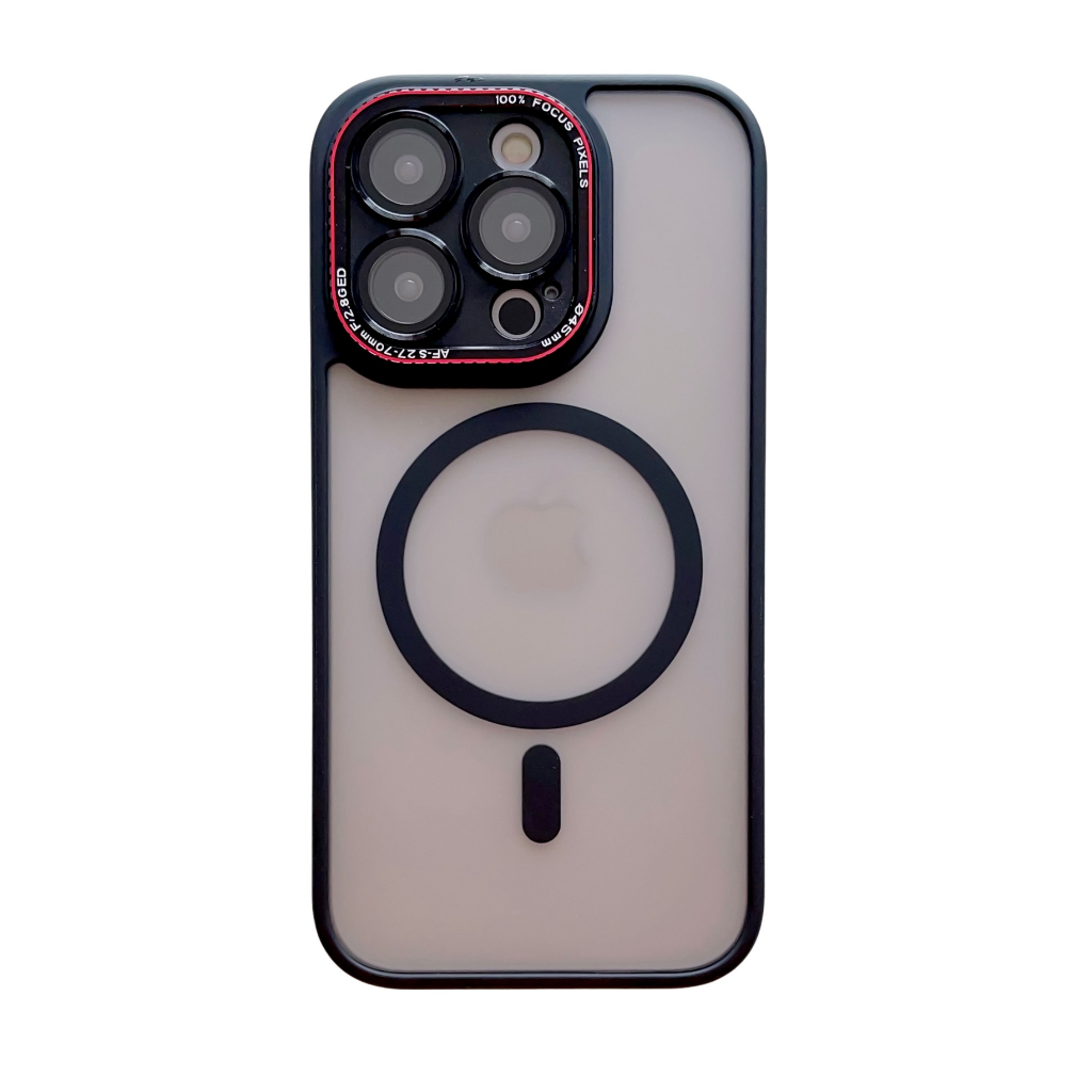 蘋果 i12 軟殼 Magsafe磁吸殼 iPhone 14 13 Pro Max 手機殼 自帶鏡頭貼 透明保護殼 防摔