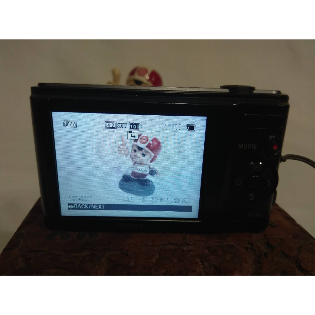SONY DSC-W810高畫質數位相機  CCD 感光元件相機  26mm 廣角鏡頭〈黑色 〉