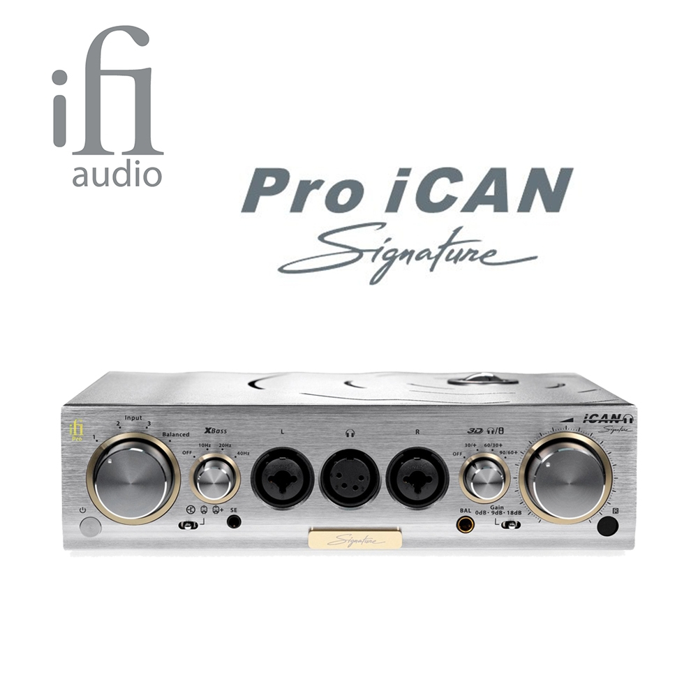 iFi Audio Pro iCAN Signature / 旗艦級耳機擴大機​
