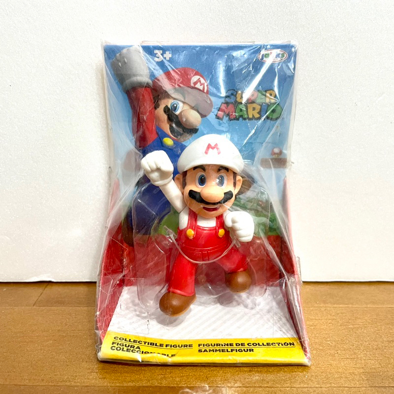 全新 任天堂 瑪利歐 Super Mario 2.5吋 jakks FIRE 收藏 公仔 玩具 高雄 面交 自取 免運費