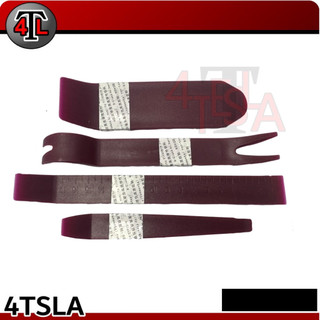 【4TSLA】 Tesla 通用款 DIY工具 內裝多功能拆卸工具 4件 音箱門板DVD 手工具 不傷面板 塑膠板手