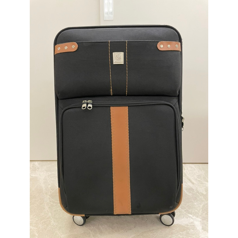 已售 二手✨ 萬國通路 Eminent 大容量 可擴充 行李箱 布箱 28吋 旅行箱 布料行李箱