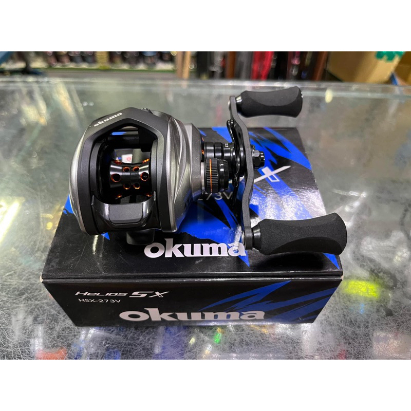 《屏東海豐》~右手出清送PE線~ OKUMA HELIOS SX HSX-273V 太陽神 擬餌拋投捲線器 小烏龜