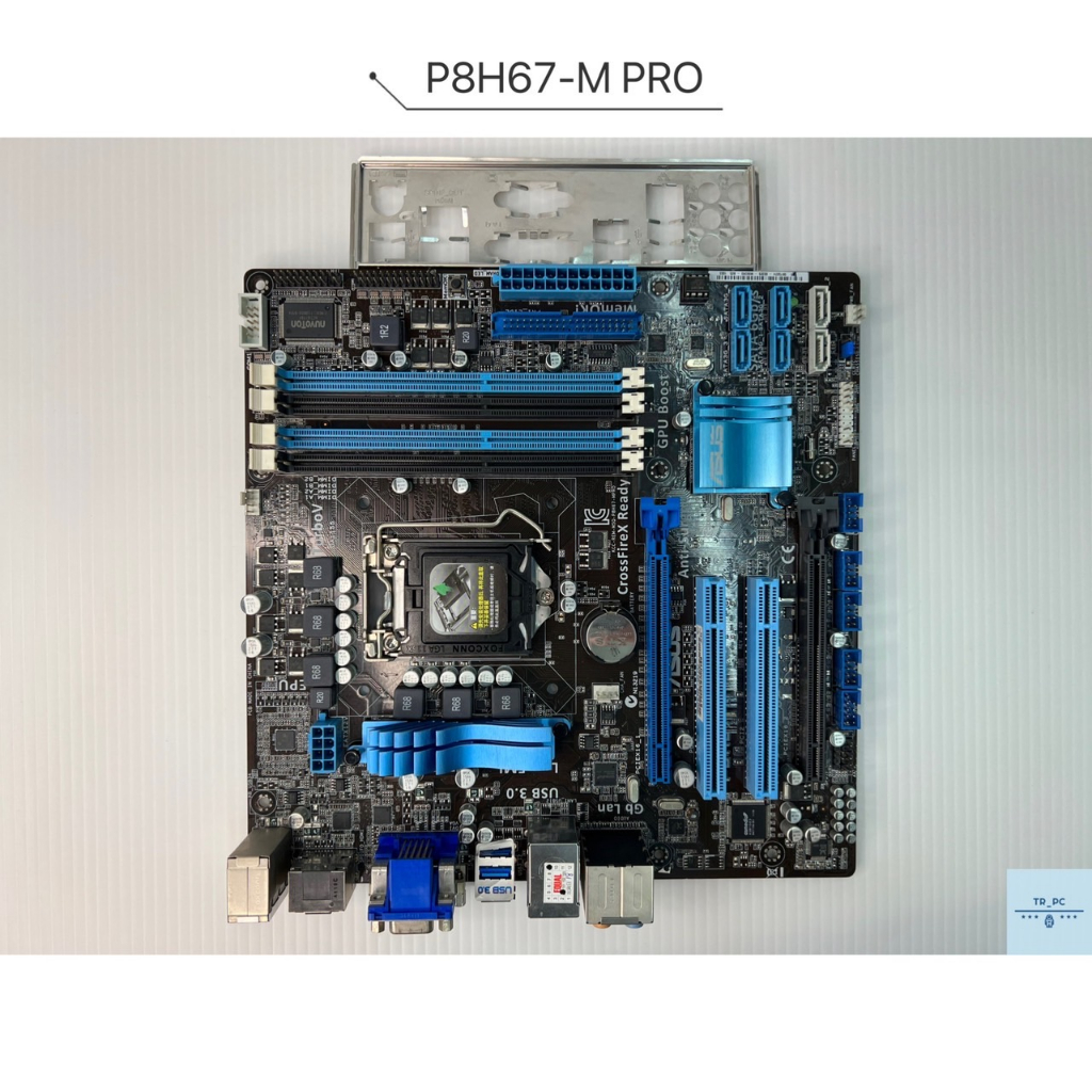 ASUS 華碩 P8H67-M PRO (REV.3.00) 1155腳位 主機板 (附擋板)