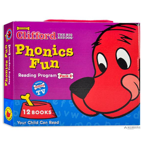 Clifford Phonics Fun Pack 2 (+CD/12冊合售) eslite誠品