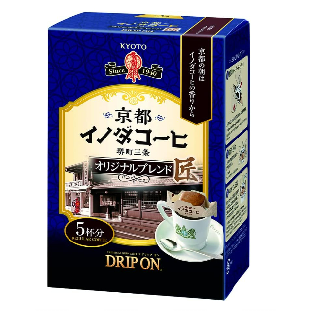 【現貨】日本進口 Key coffee 京都名店 井田咖啡 濾掛式咖啡 深焙 5杯分 滴漏式