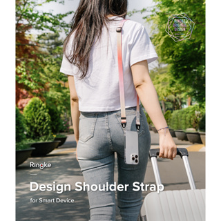 【Rearth Ringke】Shoulder Design Strap 寬版手機肩背帶 官方授權販售
