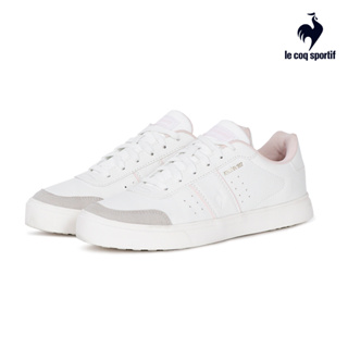 【LE COQ SPORTIF 法國公雞】GORDES網球鞋-男女款-白粉色-LWS73210