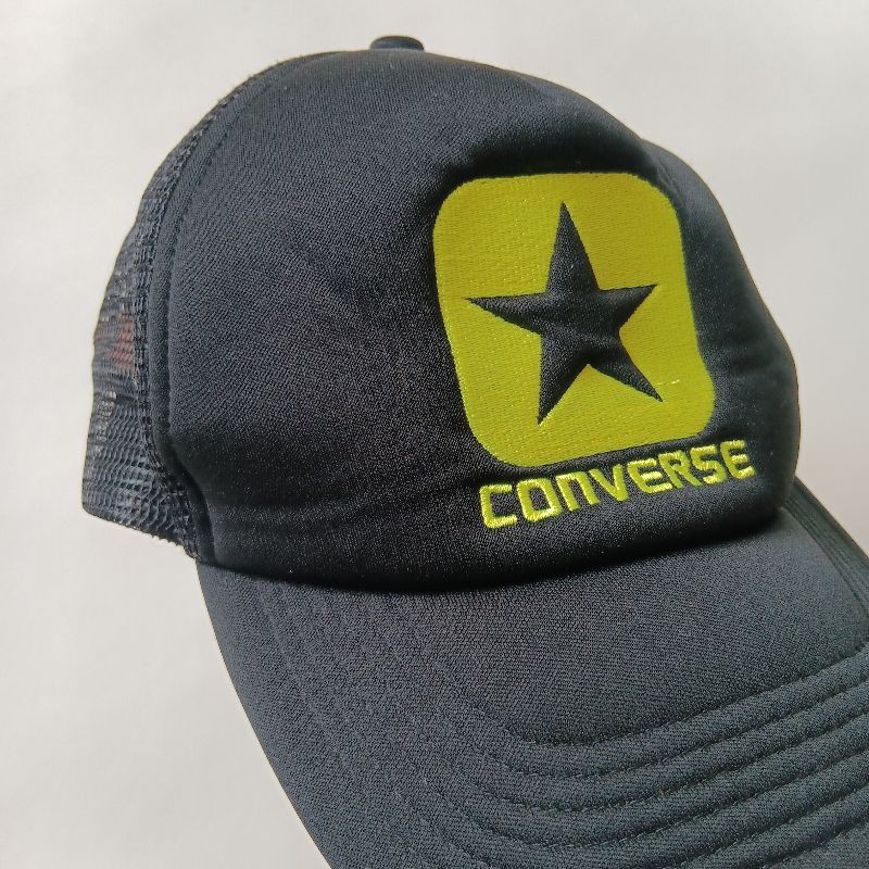 Converse｜棒球帽｜網帽｜二手｜電繡金黃色｜正版購入｜8成新