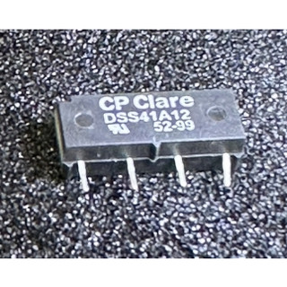 DSS41A12 RELAY REED SPST 500MA 12V