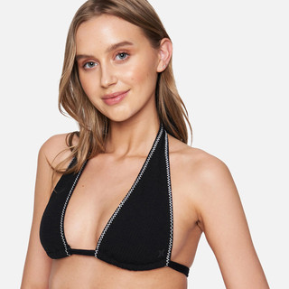 HURLEY｜女 COASTAL SOFT TIE HALTER 比基尼上身