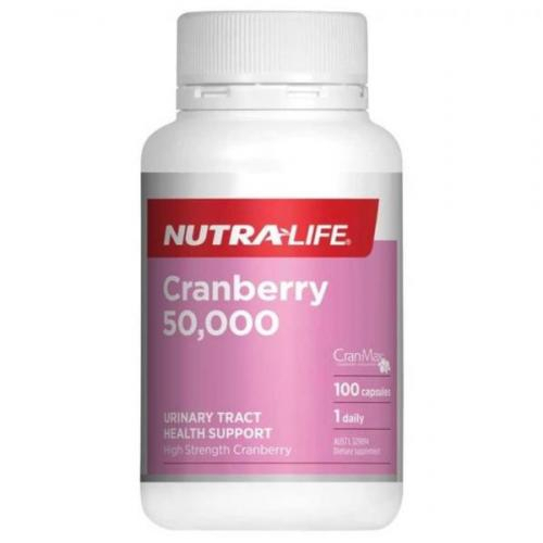 紐西蘭NUTRALIFE 高濃度蔓越莓精華膠囊100顆