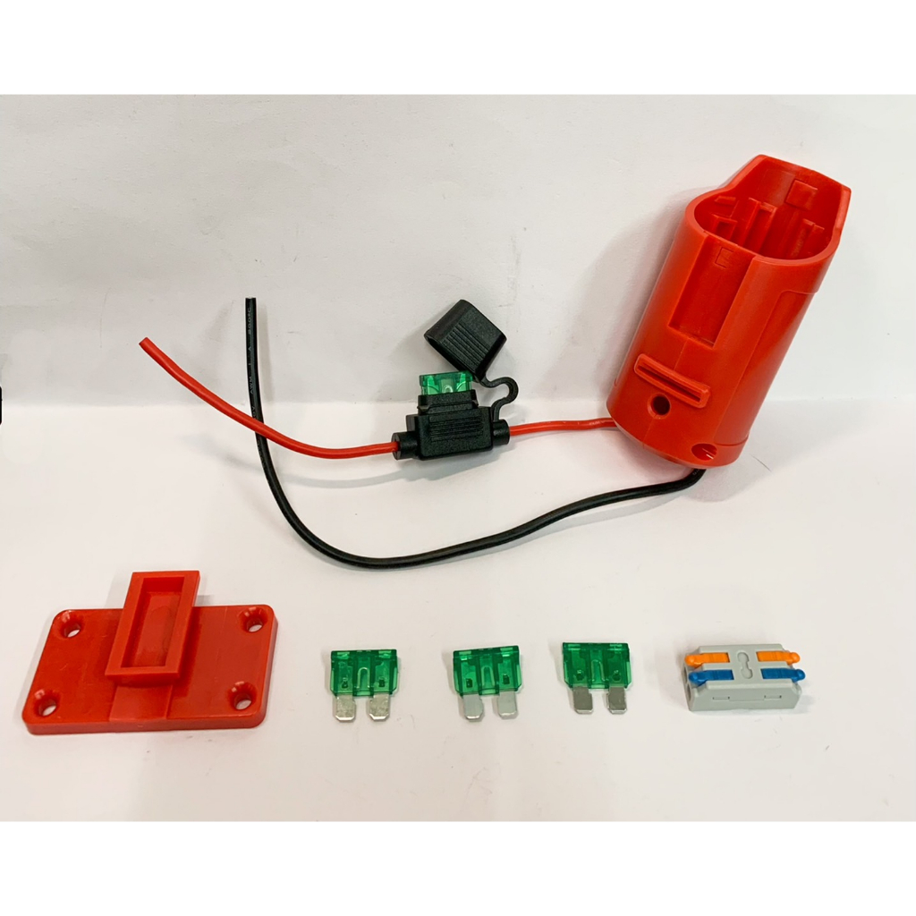 適配器 通用 米沃奇 M12 12V 鋰電池 / 帶線連接器 / 適用DIY玩具 小車 小風扇(不含電池)