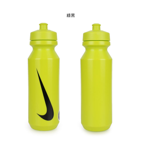 NIKE 大嘴巴水壺2.0 運動 單車 腳踏車     32OZ/946ML 黃底黑勾 N000004030632