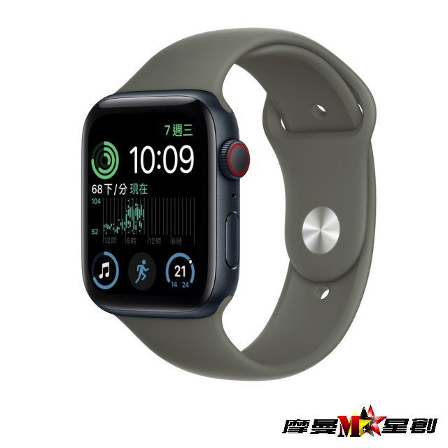 全新蘋果智慧手錶Apple Watch  SE Wi-Fi 40mm鋁金屬錶殼；運動型錶帶  台中實體店面