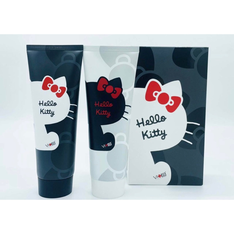 ✨熱銷Hello Kitty限定版✨【薇佳】微晶3D全能洗顏霜 二入組(165ml*2) /熊大化妝水200ml2入組