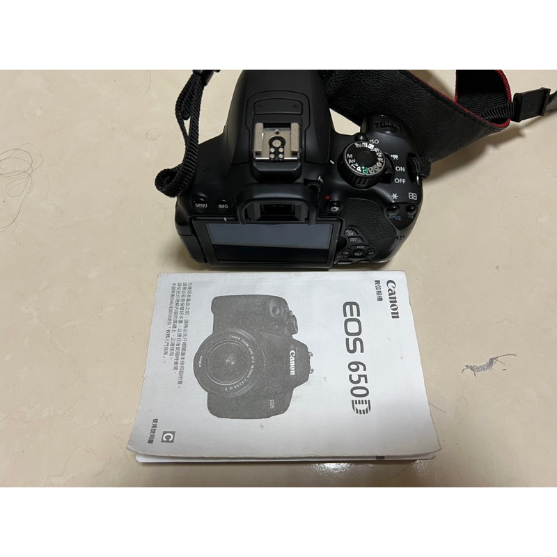 自售 .功能都正常二手Canon 650D 單眼主機.平時有放電子防潮箱