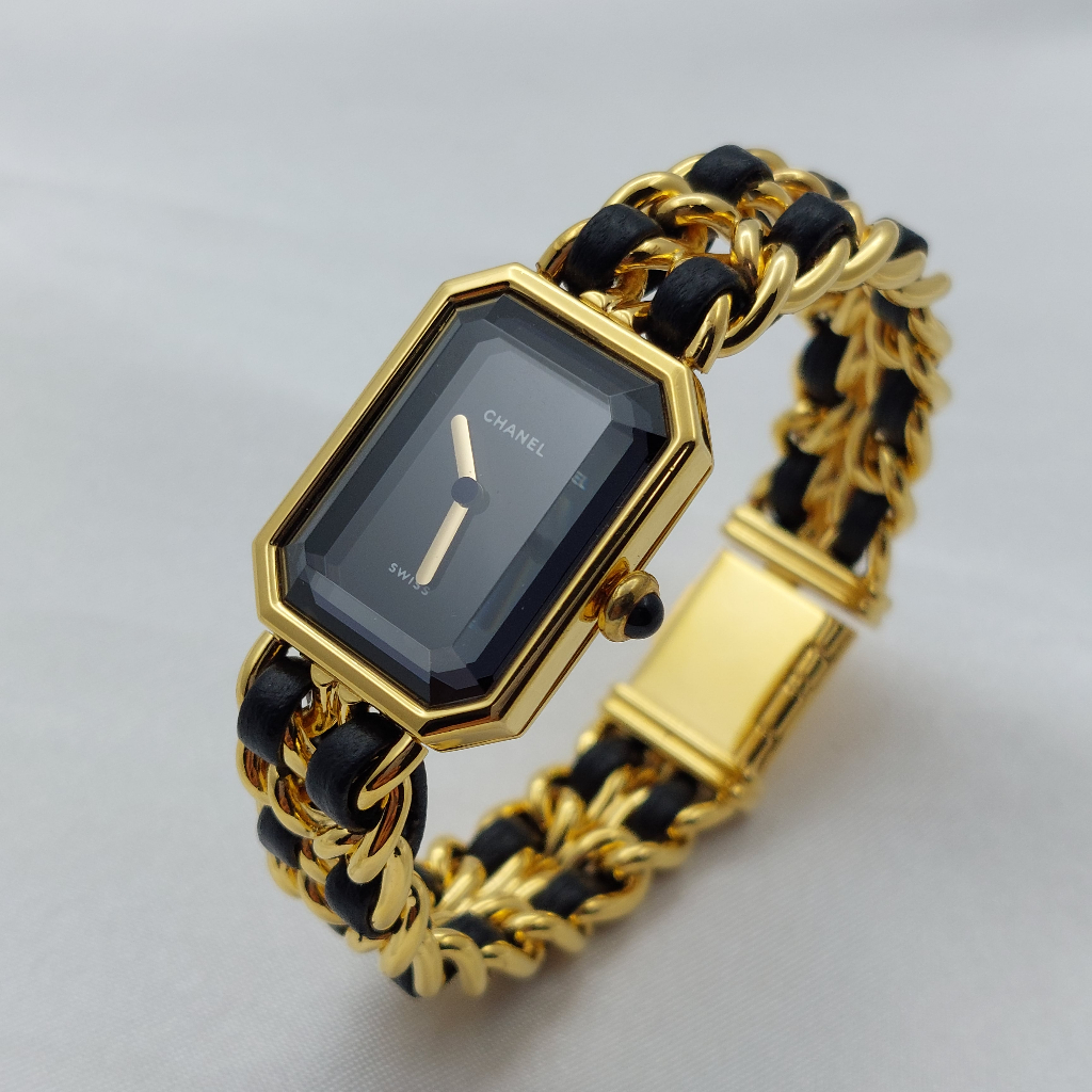 Chanel H0001 🎀現貨實拍 🎀香奈兒首映系列premiere手錶M尺寸~二手商品（9成新）